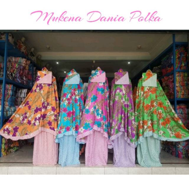 Mukena dania polka