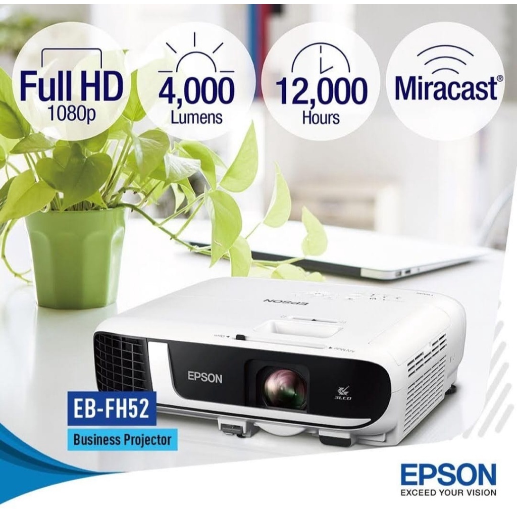 epson eb fh52 wifi