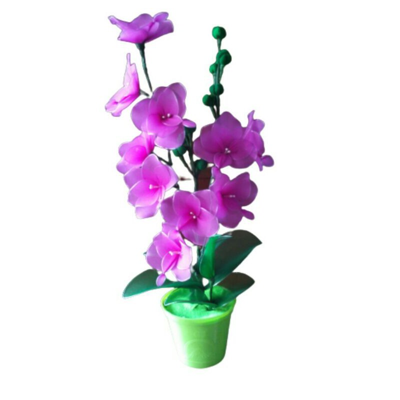 Bunga Hias Dekorasi Ruangan Pajangan Sudut Rumah Hiasan Meja Ruang Tamu Bunga Kerajinan Tangan