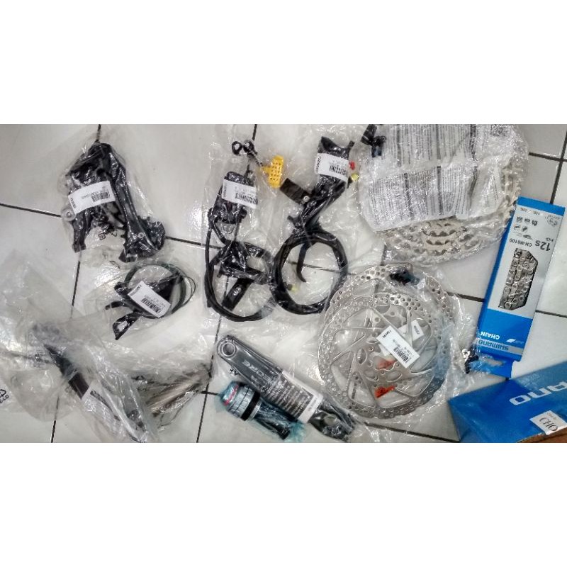GROUPSET SHIMANO DEORE M6100 1X12 speed