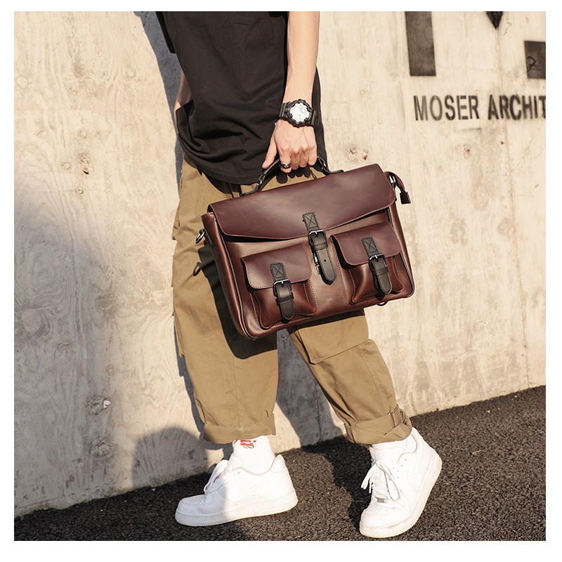 [COD] TAS SELEMPANG KULIT | TAS PRIA TESLA | SELEMPANG MURAH