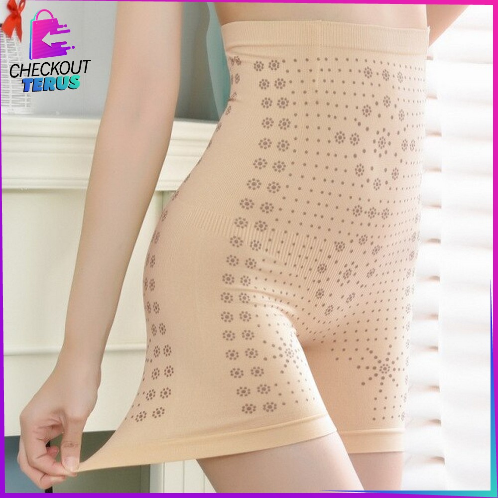 CT P111 Celana Korset Pelangsing Perut Wanita Korset Infrared Korset Slimming Pants Corset Stagen Pengecil Perut Wanita Celana Pengecil Perut Wanita