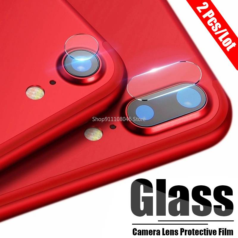 2 Pcs Camera Protective Glass For iPhone 6 6s 7 8 Plus Glass On iPhone X XS Max XR Len Protector Film Aiphone