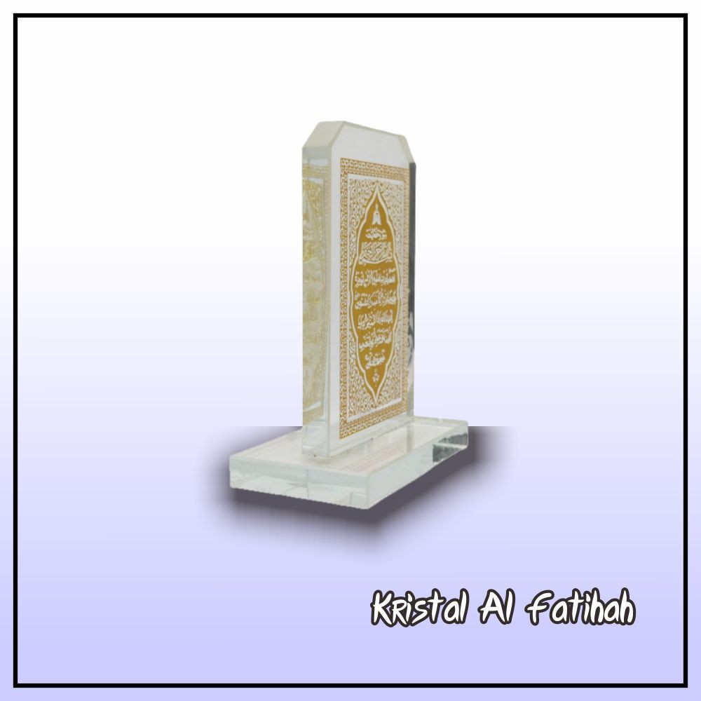 Promo Miniatur Kristal Surat Alfatihah