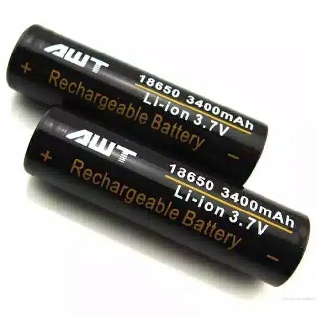 Battery Batre baterai charger 18650 baterai 2200mAh isi ulang