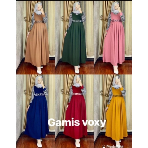 gamis Hermes/gamis voxy/gamis cenel