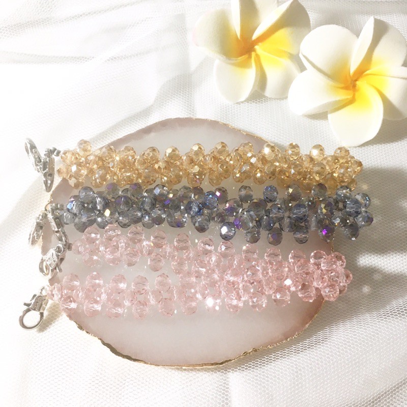 Premium Connector Mask / masker konektor kristal / pengait Masker kristal