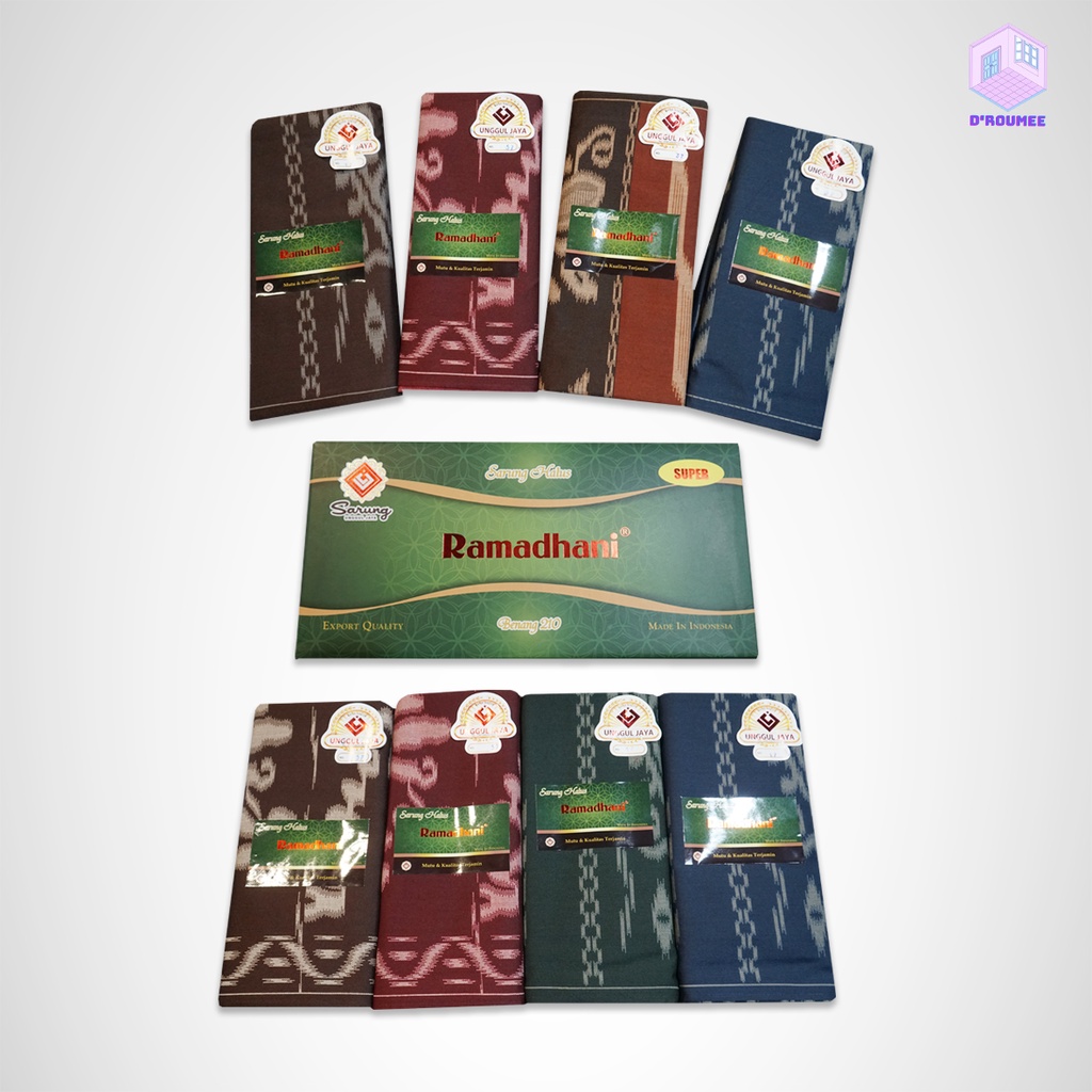 Sarung Ramadhani Unggul Jaya (kemasan dos)