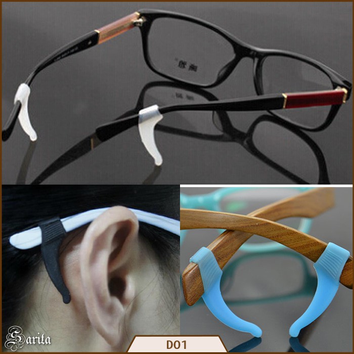 SILICONE EAR HOOK KACAMATA PENAHAN GAGANG KACAMATA ANTI SLIP KACAMATA