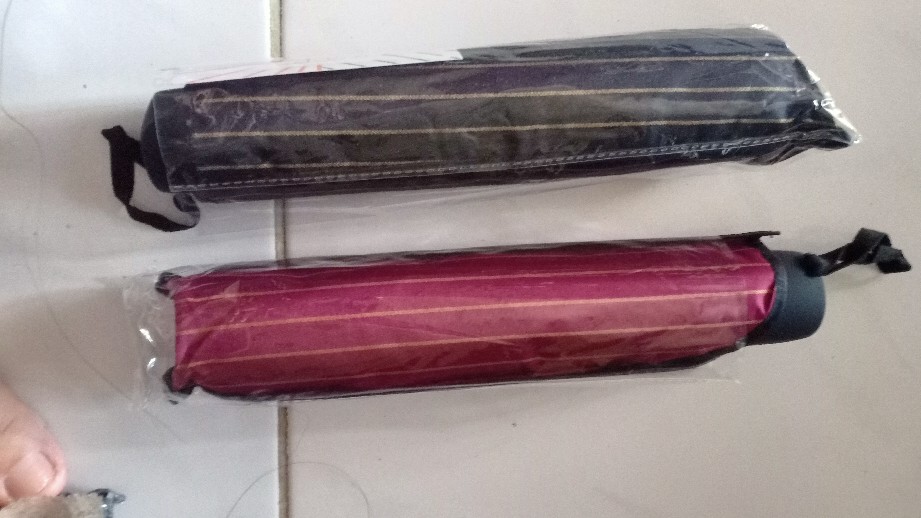 Payung Lipat Stripes Garis Loko Umbrella Gift