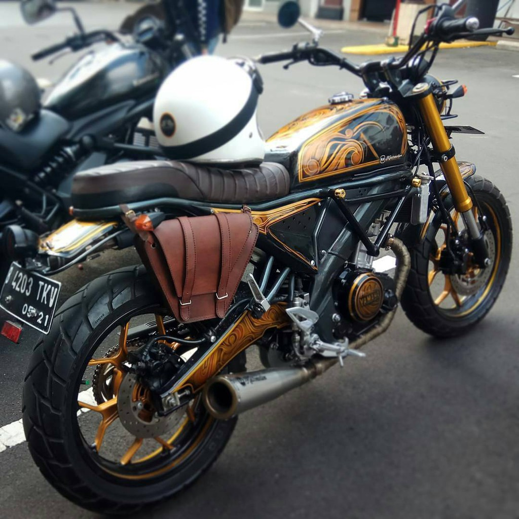  TAS  MOTOR  KULIT ASLI TAS  JAPSTYLE  TAS  MOTOR  CUSTOME SIDE 