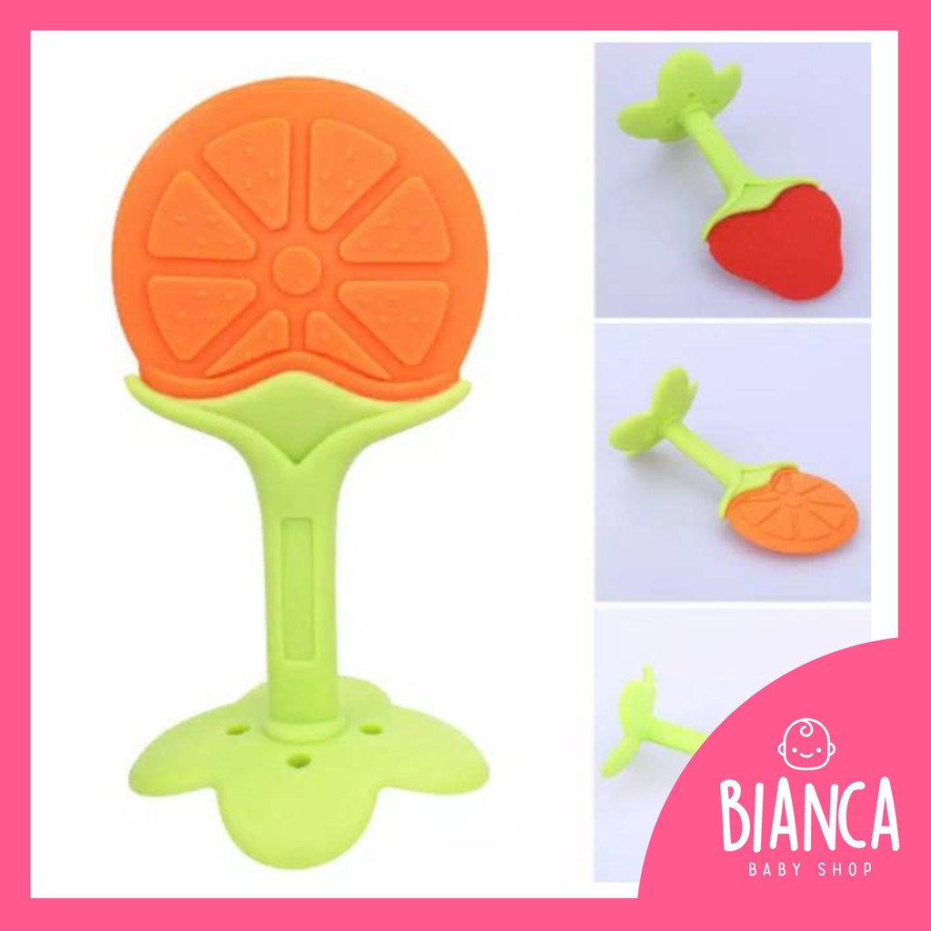 BIANCA - Gigitan Bayi Bentuk Buah / Teether Bayi Buah