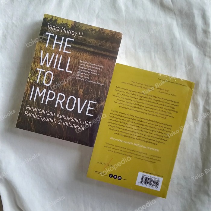 

DISKON SPESIAL TANIA MURRAY LI - THE WILL TO IMPROVE, BAHASA INDONESIA (ORI/ASLI) TERLARIS