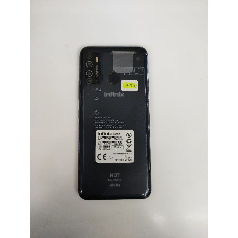 infinix hot 9 ram 4 rom 128 (hp only)