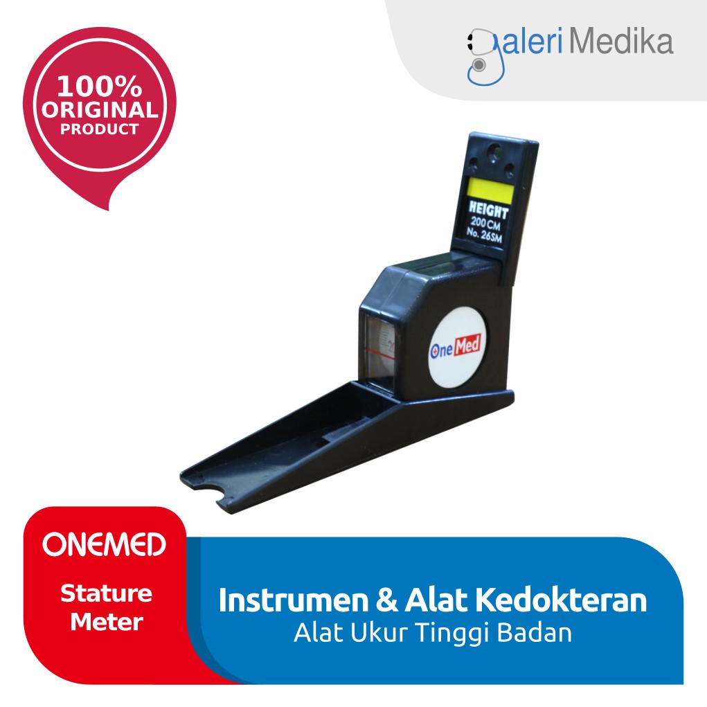 Onemed Stature Meter - Alat Ukur Tinggi Badan