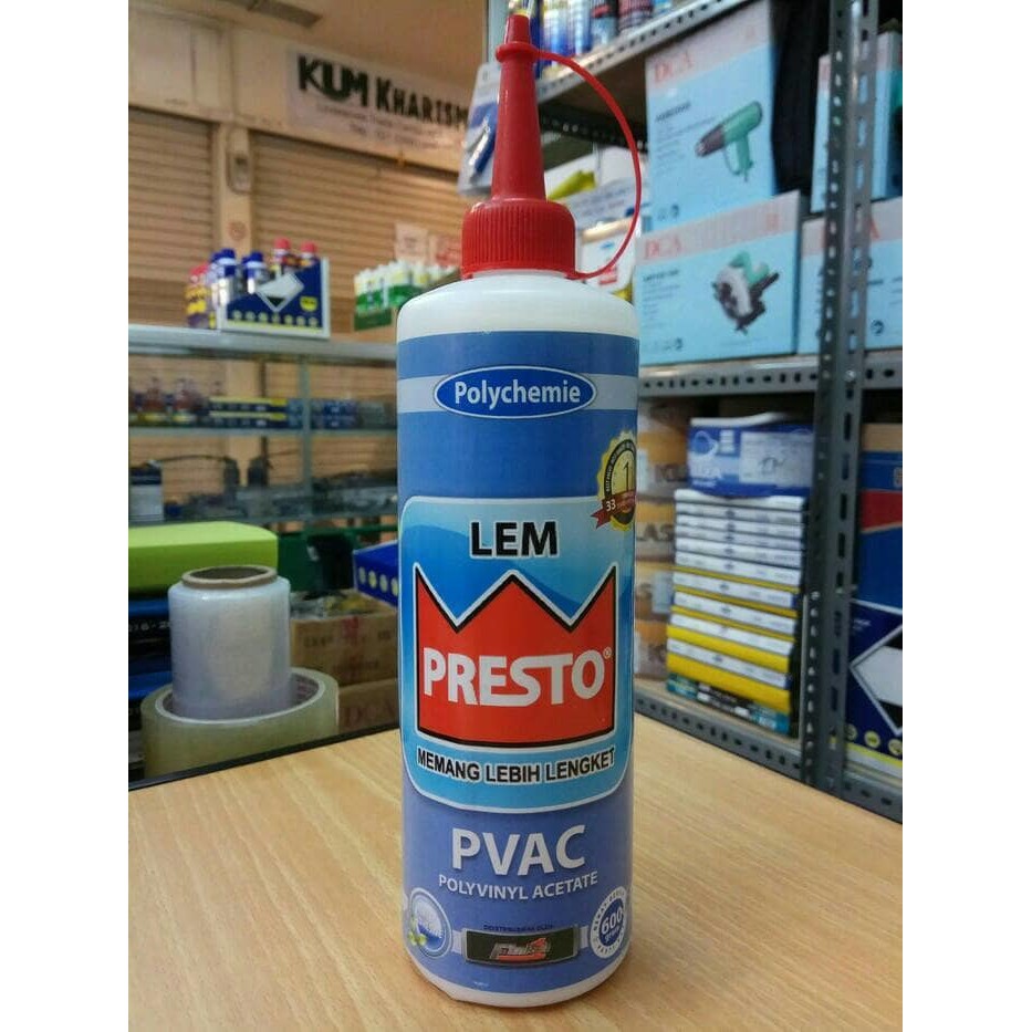 

Lem Kertas Presto Lem Presto botol 600 Gram Berkualitas