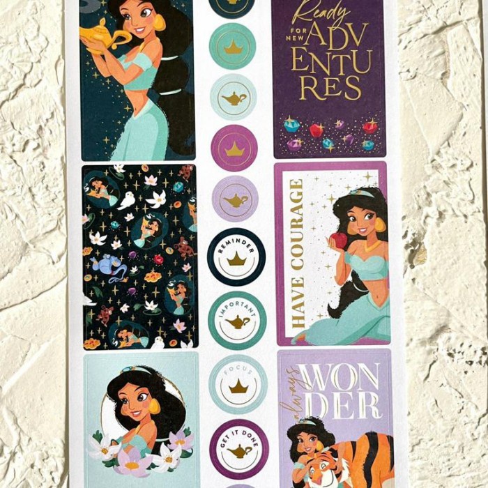 

Produk The Happy Planner Disney Sticker Princess Jasmine Trendi