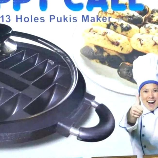 ｀ ADZ Cetakan pukis 13 lubang happy call/loyang pukis happy call ✰ ✉