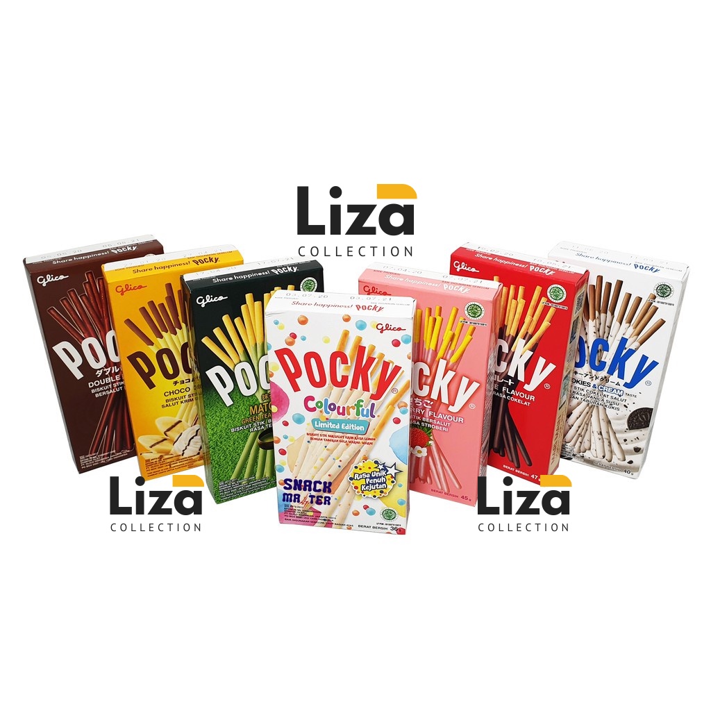 

Glico Pocky Stick Biscuit Varian Rasa 40Gr