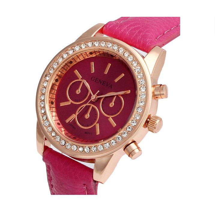 Jam Tangan Wanita/Murah/import/Analog/Geneva/Stainless/fashion