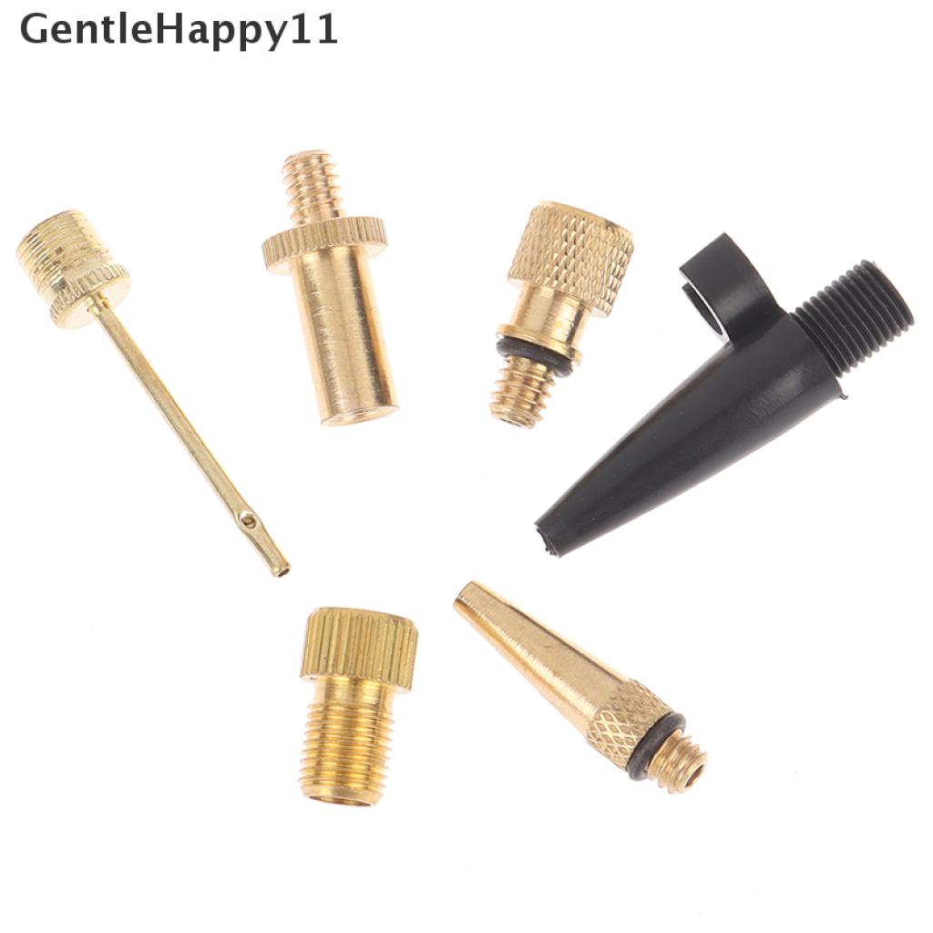 Gentlehappy Inflator Pump Nozzle Kit Presta Schrader Valve Adapter Adaptor Katup Sepeda