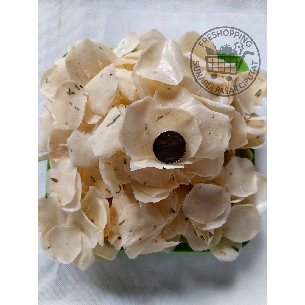 Opak ilat / lidah Mentah varian bulat 250 gram