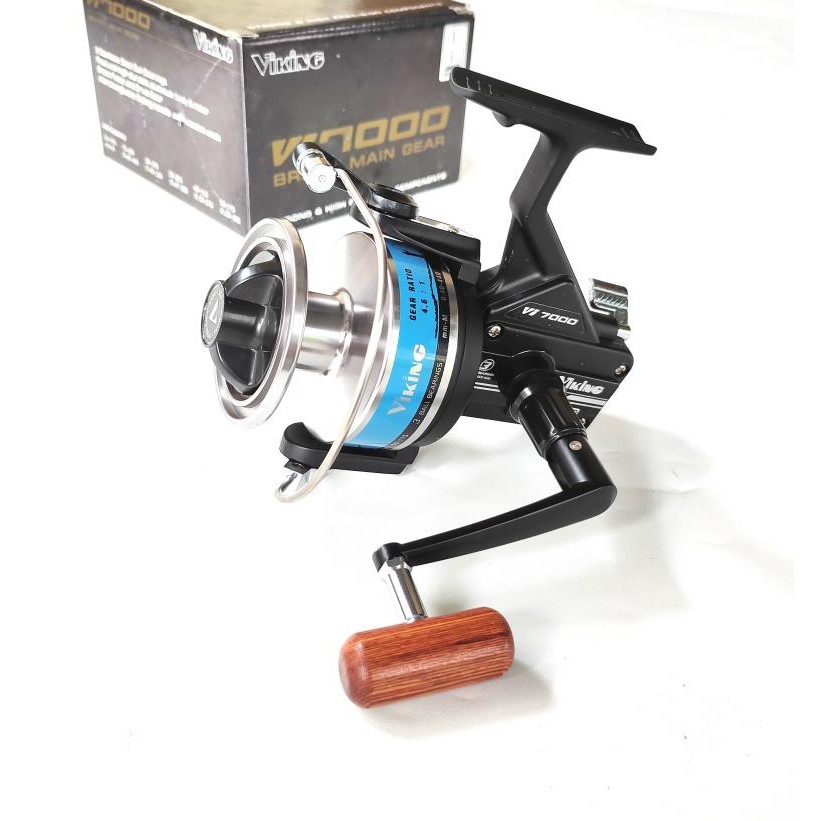 Fishing Reel  Viking  VI5000  VI7000 VI9000 Silver Brass Main Power Handle