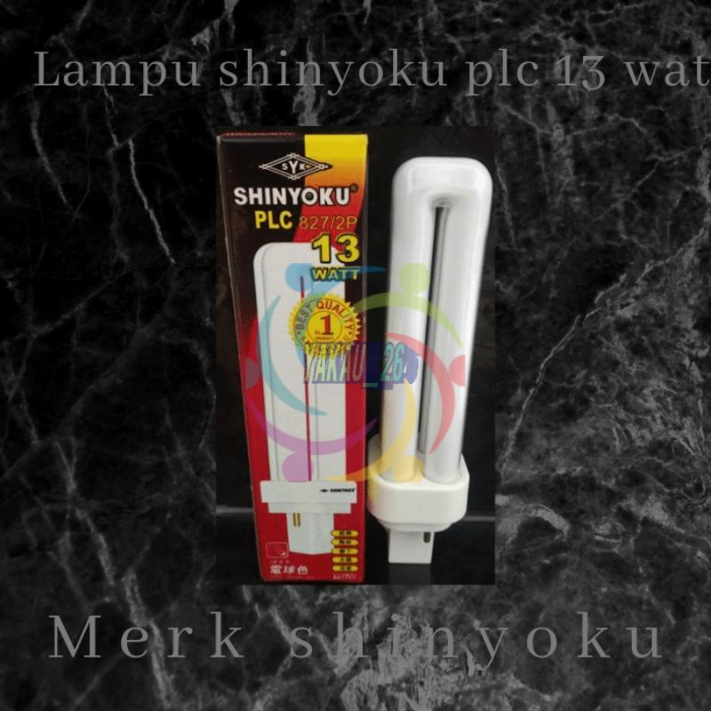 LAMPU PLC SHINYOKU TUSUK 13WATT