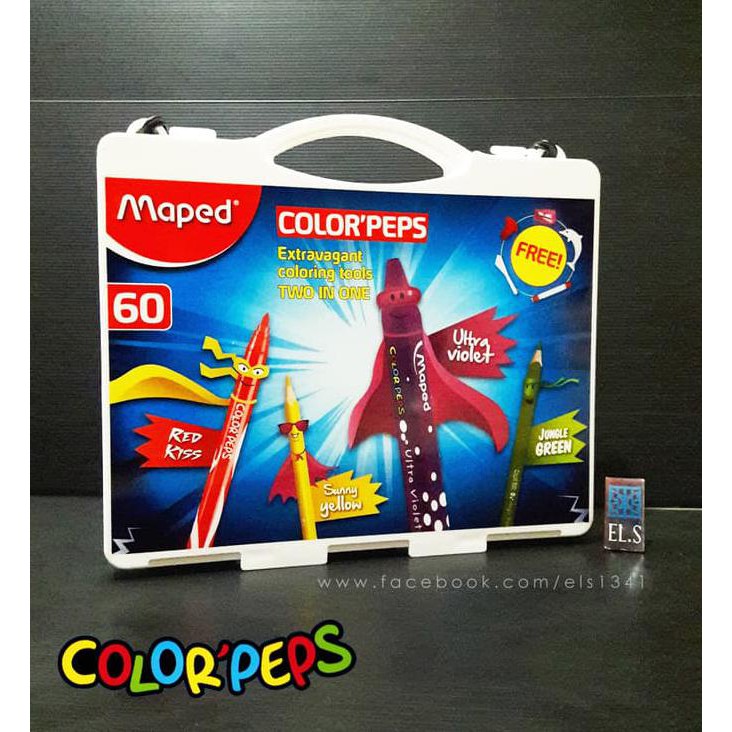 

Terbaru! Maped Extravagant 60 Colors Termurah