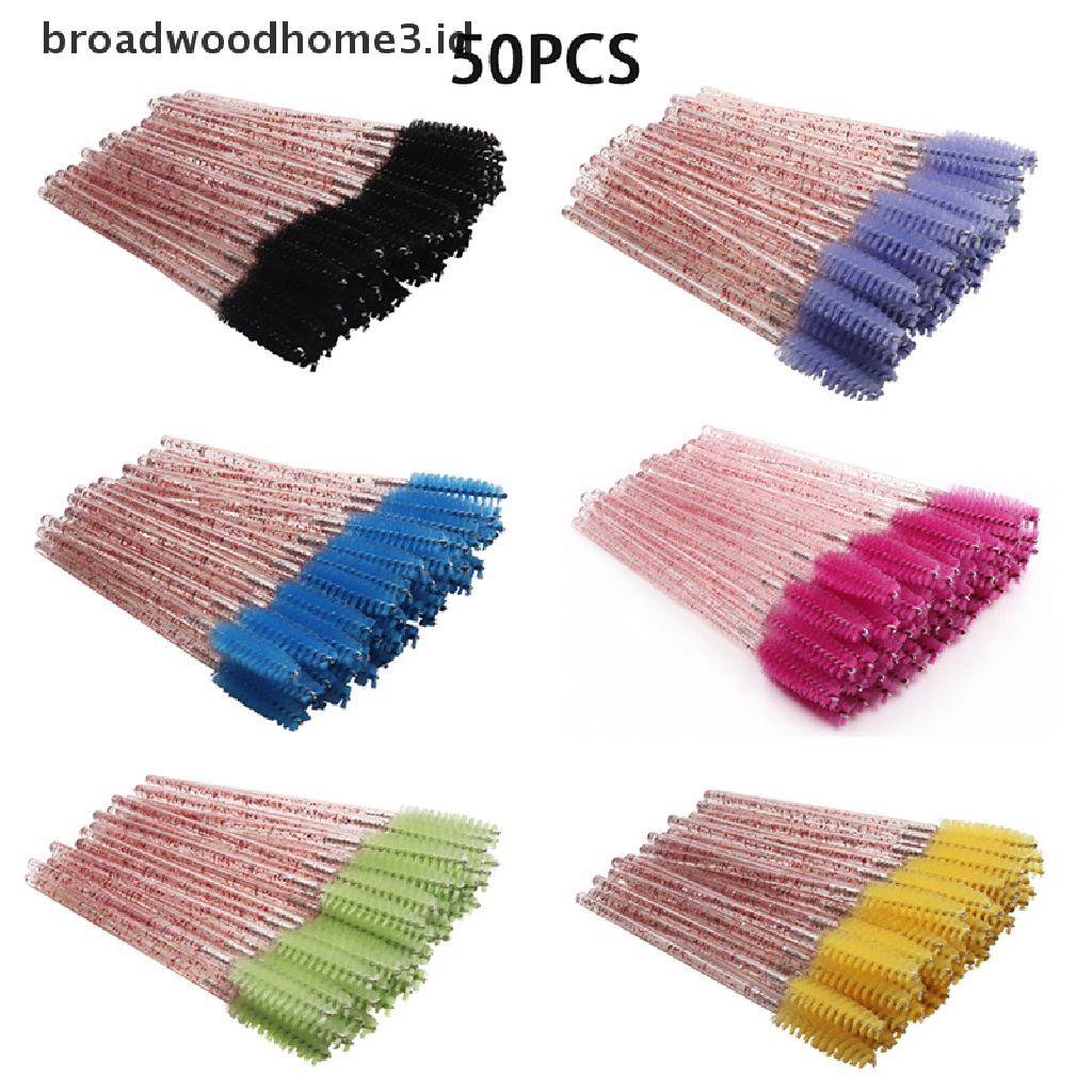 50pcs brush Maskara Bulu Mata Extension Sekali Pakai