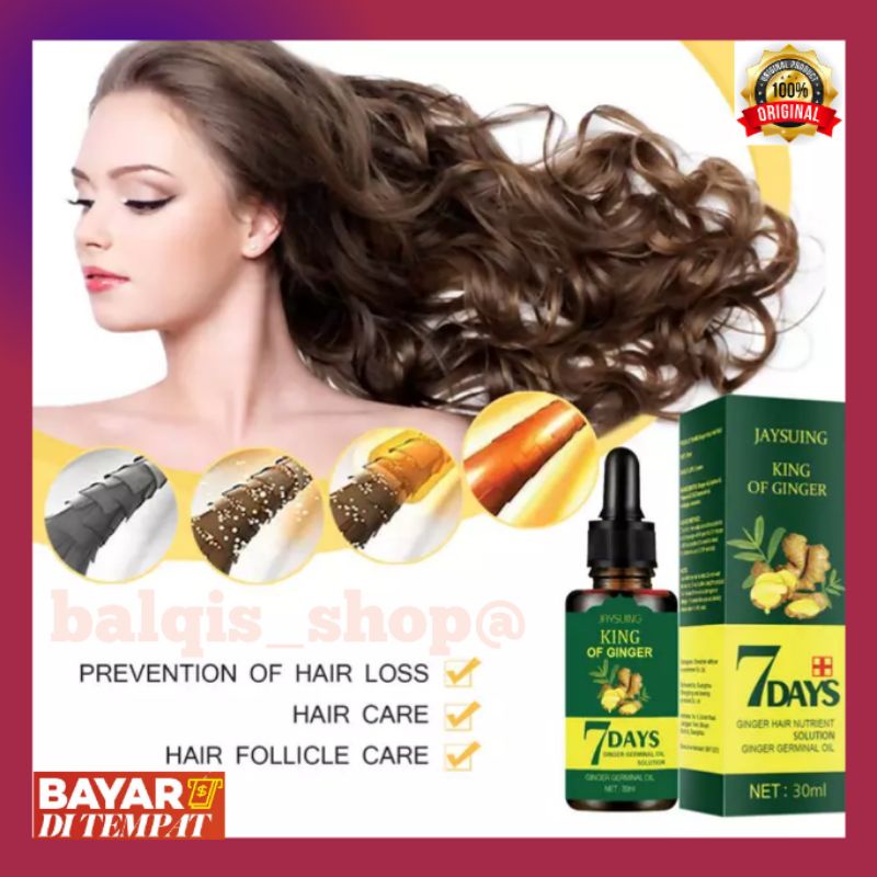 King Of Ginger 7 Day Perawatan Rambut Rontok