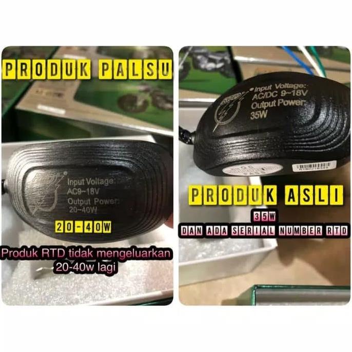 LAMPU MOTOR LED RTD 6 SISI RTD MOTOR LAMP ORIGINAL - PUTIH