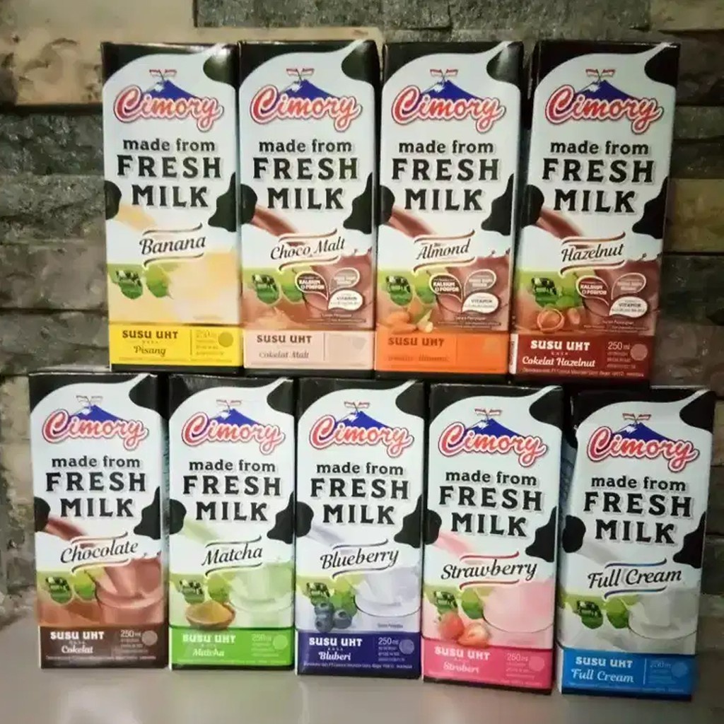 

ZAHIRA MART Cimory Fresh Milk Susu UHT 250 ml | CImory Yougurt Drink 200ml