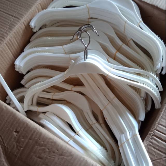 Hanger zara putih dewasa 1pcs