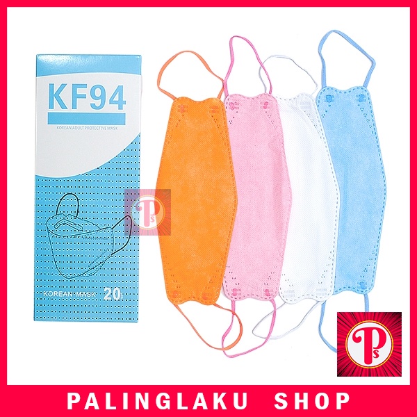 MASKER ALKINDO KF94 KOREA ISI 20 - MASKER KOREA KF94 KING MASK KF 94
