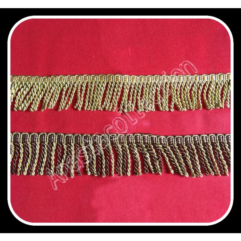 Renda Rumbai Meteran model Tambang