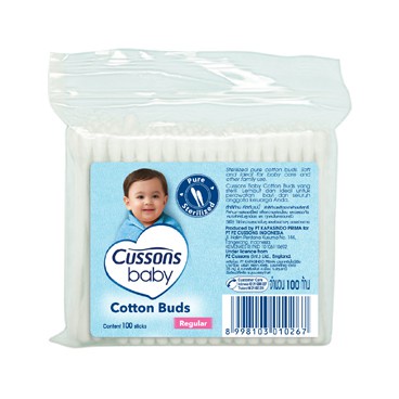 *FRAULEINCO* Pigeon Cotton Swab Small Tip - 100 Pcs / Lusty Bunny Cotton Swab Extra Fine - 100 Pcs / Cussons Cutton Buds Regular Dewasa 50 100 Extra Fine bayi anak 50 100