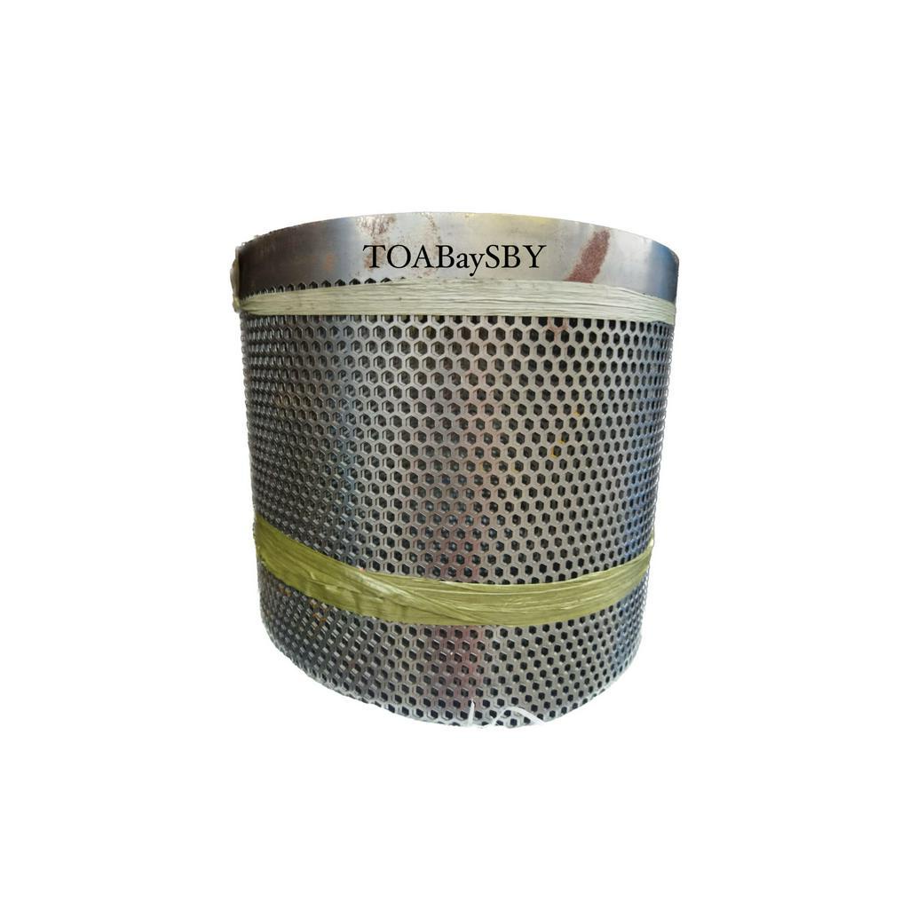 Plat Ram Besi Lembaran Lubang Bulat / Kotak / Hexagonal 1 x 2 meter