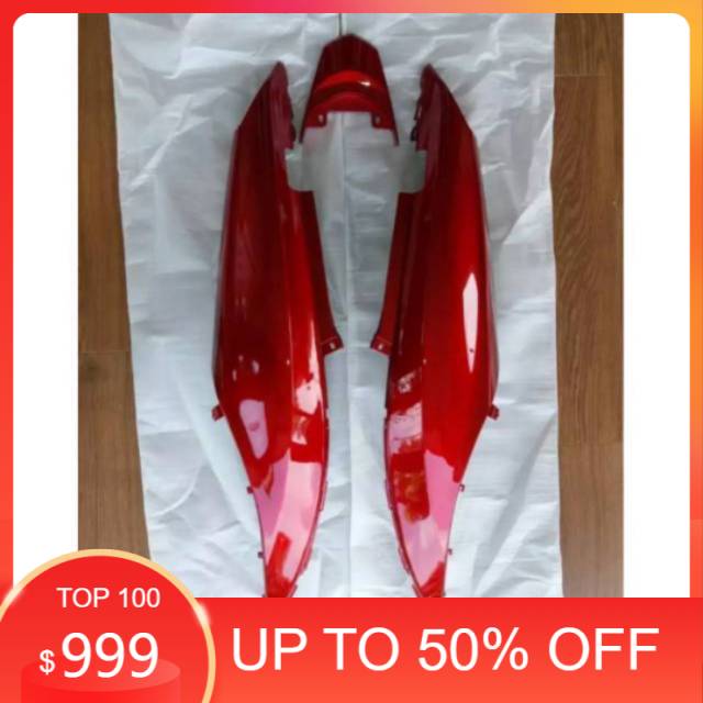 Cover body samping Mio j merah maroon