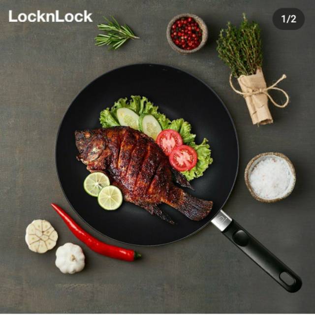 Wajan Lock n Lock Hard n Light. Diameter 24 cm