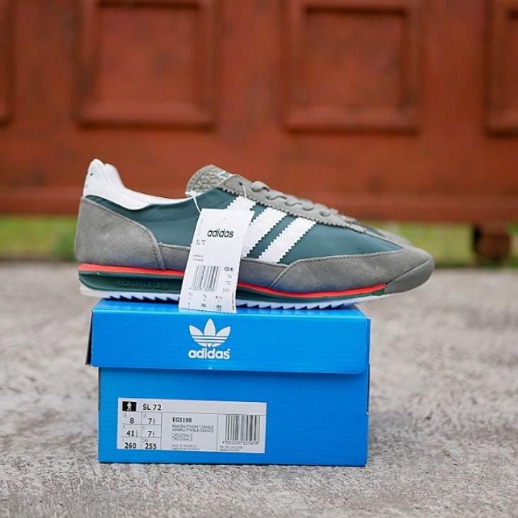 Terbaik.. Limited  Adidas SL72 Green White Original