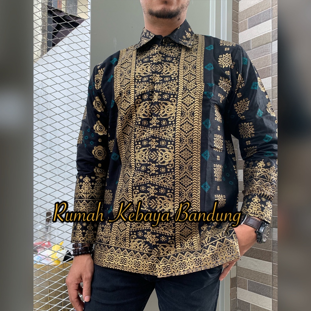 KEMEJA TUNIK ADELLE SONGKET ( CEWEK DI FOTO PRODUK LAIN) BATIK JUPRI BAJU KONDANGAN BAJU WISUDA  MOTIF SONGKET PRINTING RUMAH KEBAYA BANDUNG RUMAH SONGKET BANDUNG