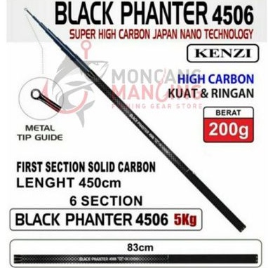 JORAN TEGEK KENZI BLACK PANTHER 4506 CARBON HARD KAKU
