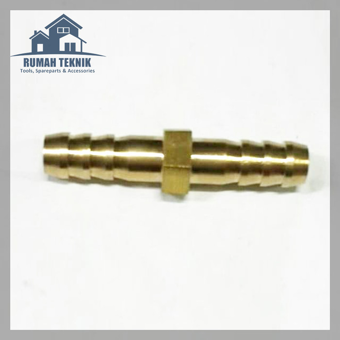 Nepple Sambungan Selang 5/16 x 5/16 Inch
