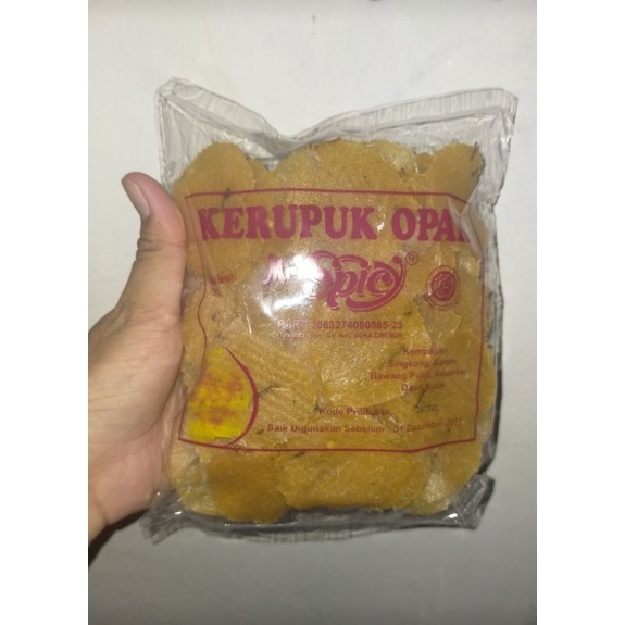 

Kerupuk Opak Singkong Mentah Merk Mr. Spicy Kemasan 250 Gram