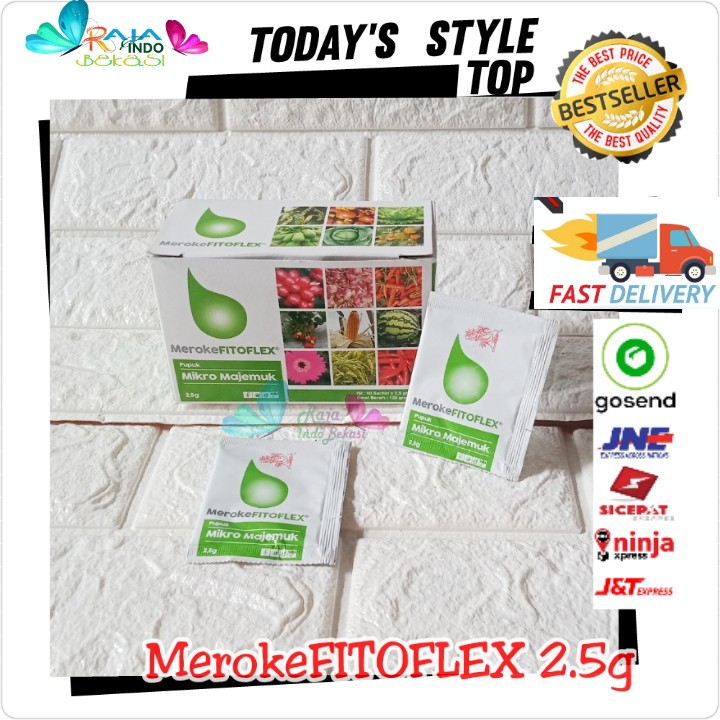 Fitoflex 2.5 Gram - Pupuk Mikro Majemuk Meroke Fitoflex Pupuk Semprot Daun Pemicu Bunga Buah