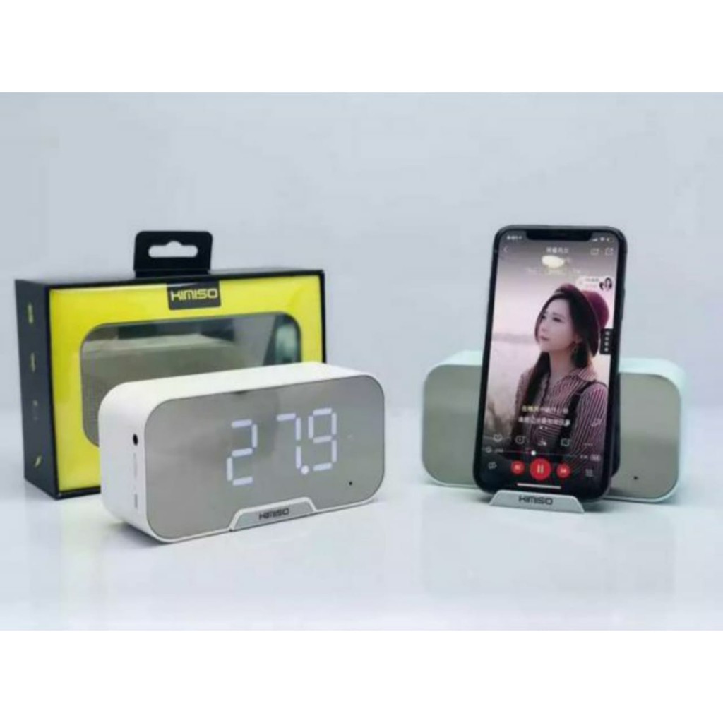 Speaker Bluetooth K-10 Digital Clock Wireless Speaker KIMISO K 10 K10