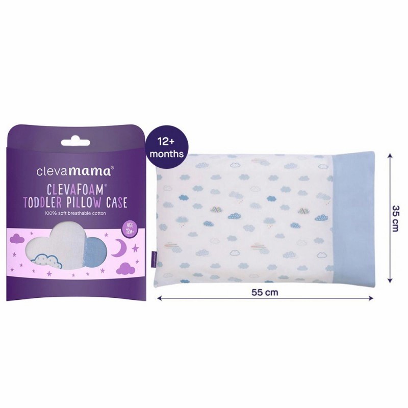 CLEVAMAMA Baby &amp; Toddler Pillow Case - Sarung Bantal