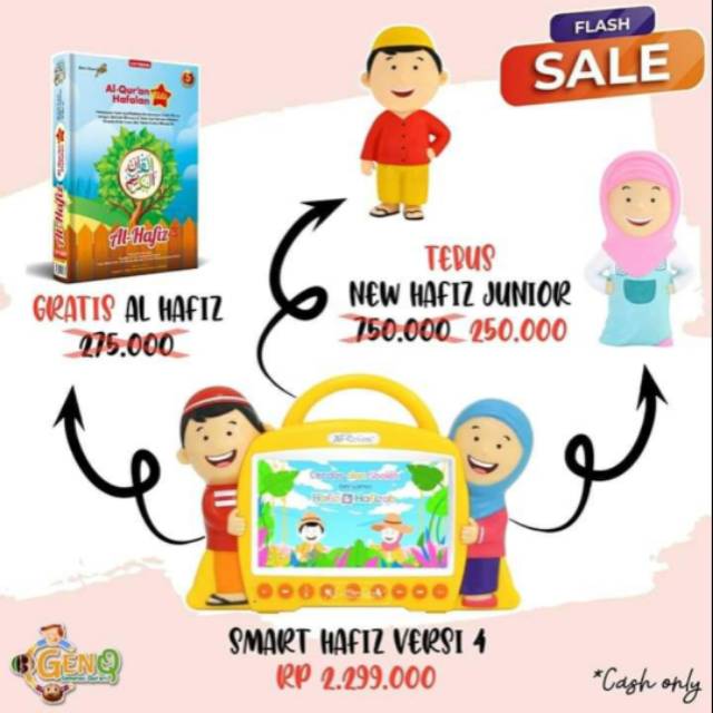 Promo Smart Hafiz Gratis Al Hafiz atau Tebus New Hafiz Junior