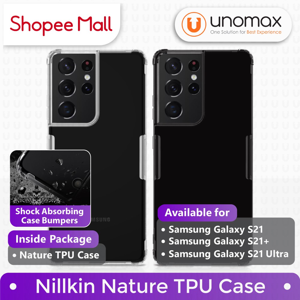 Soft Case Samsung Galaxy S21 / S21+ Plus / S21 Ultra Nillkin Nature TPU Casing